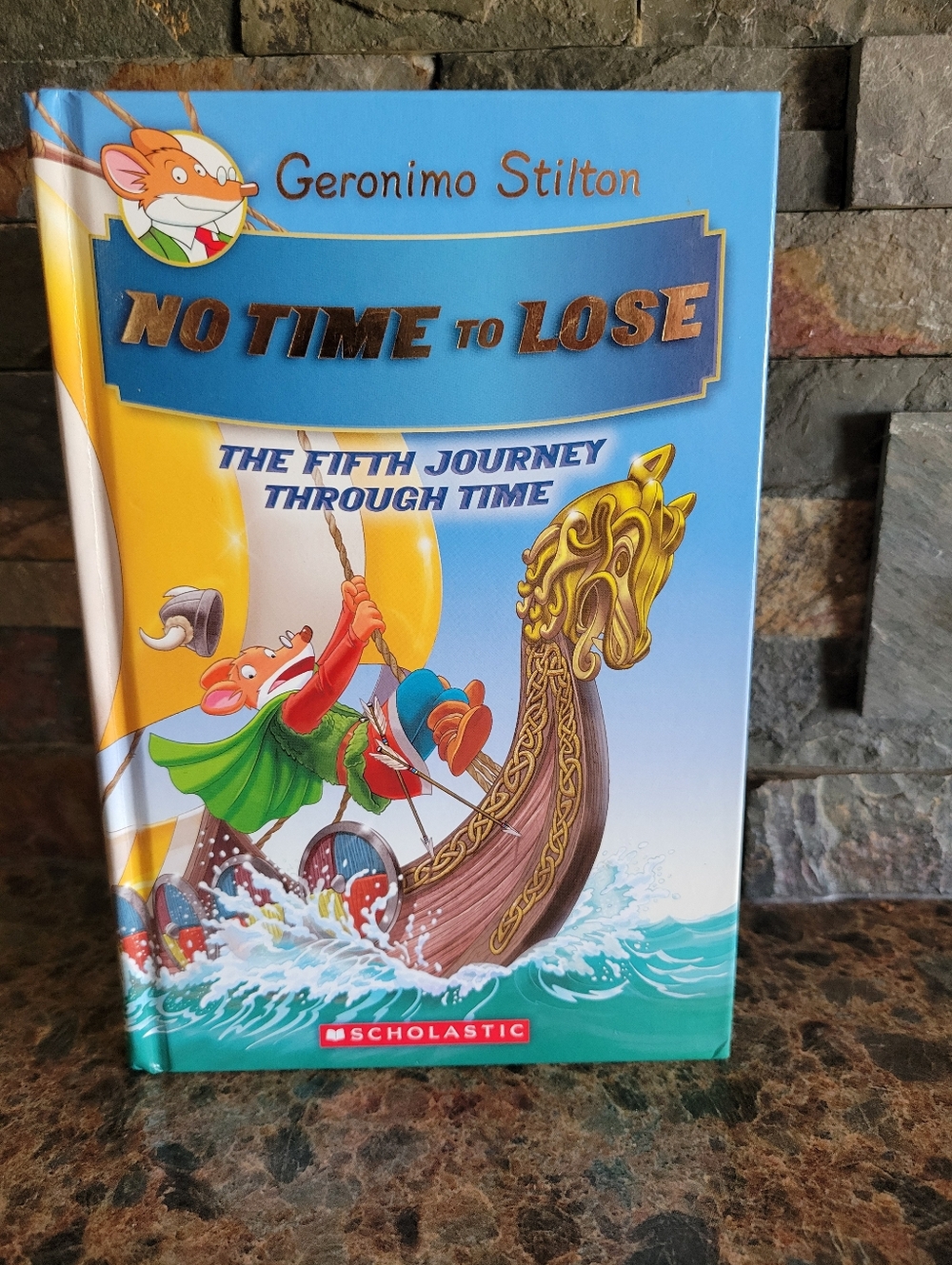 no time to lose the fifth‎ journey through time Geronimo stilton children book